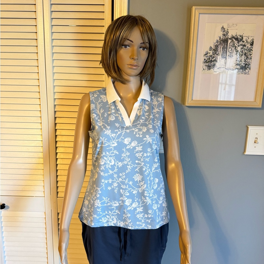 Laura Ashley Golf Shirt‎ SZ MED NWT